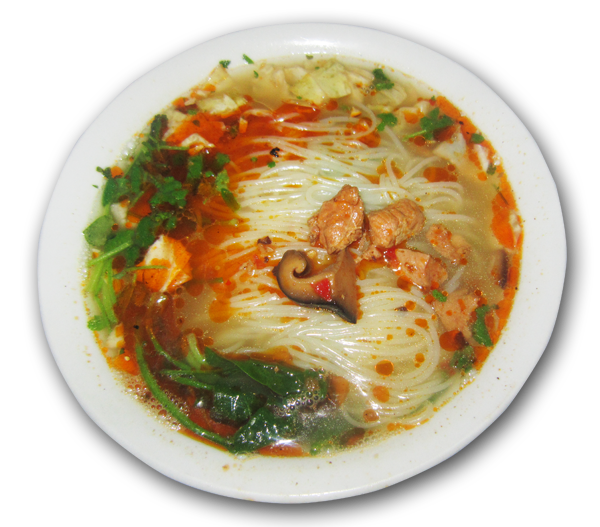 香菇鸡丁米线